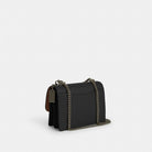 Coach Klare Crossbody Bag In Signature Canvas Gunmetal Charcoal Black