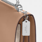 Coach Klare Crossbody Bag In Signature Canvas Silver Sand Taupe