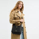 Coach Hadley Convertible Crossbody Bag Gold Black