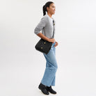 Coach Hadley Convertible Crossbody Bag Gold Black
