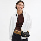 Coach Teri Mini Crossbody Bag Gold Black