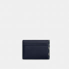 Coach Compact Billfold Wallet In Signature Canvas Denim Chalk
