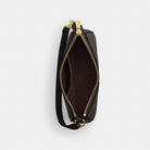 Coach Nolita 19 In Signature Canvas Gold Walnut Black
