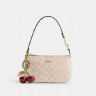Coach Nolita 19 In Signature Canvas Gold Sand Chalk
