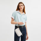 Coach Nolita 19 In Signature Canvas Gold White Chalk