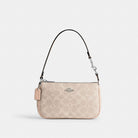 Coach Nolita 19 In Signature Canvas Silver Sand Taupe