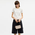 Coach Nolita 19 In Signature Canvas Silver Sand Taupe