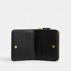 Coach New York Billfold Wallet Brass Black