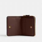 Coach New York Billfold Wallet Brass Maple