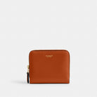 Coach New York Billfold Wallet Brass Toffee
