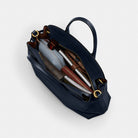 Coach Soft Empire Carryall Bag 40 Brass Dark Navy