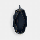 Coach Soft Empire Carryall Bag 40 Brass Dark Navy