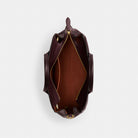 Coach Soft Empire Carryall Bag 40 Brass Merlot