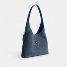 Coach Brooklyn Shoulder Bag 28 Brass Light Denim