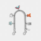 Coach Silver Swagger Chain With Charms Silver Silver