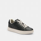 Women's Coach High Line Sneaker In Signature Canvas Charcoal Black