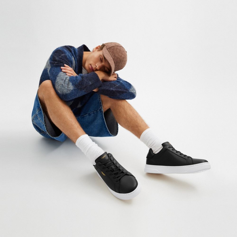 Men's Coach High Line Sneaker Black