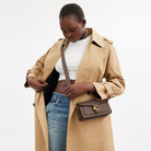 Coach Tabby Shoulder Bag 20 Brass Dark Stone