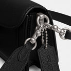 Coach Tabby Shoulder Bag 20 Silver Black