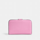 Coach Tabby Wallet Brass Flower Pink