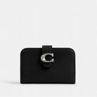 Coach Tabby Wallet Silver Black