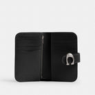 Coach Tabby Wallet Silver Black