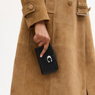 Coach Tabby Wallet Silver Black