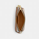 Coach Nolita 19 In Blocked Signature Canvas Gold Sand Tan