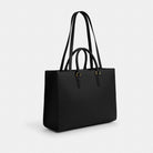 Coach Maggie Tote Bag Gold Black