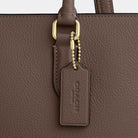 Coach Maggie Tote Bag Gold Dark Stone
