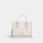 Coach Maggie Small Tote Bag Gold Chalk