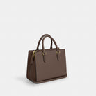 Coach Maggie Small Tote Bag Gold Dark Stone