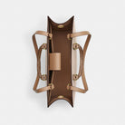 Coach Maggie Tote Bag In Blocked Signature Canvas Gold Sand Tan
