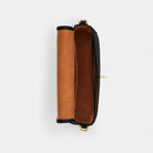 Coach Hadley Shoulder Bag Gold Black