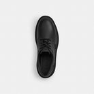 Men's Coach Cameron Derby In Signature Leather Black