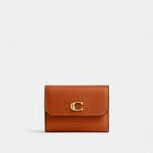Coach Essential Card Holder Wallet Brass Toffee