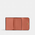 Coach Essential Card Holder Wallet Brass Dark Peach