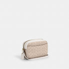 Coach Jamie Camera Bag In Signature Canvas Gold Sand Chalk