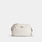 Coach Jamie Camera Bag In Signature Canvas Gold White Chalk
