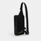 Coach Sullivan Pack In Signature Canvas Gunmetal Tan Black