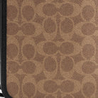 Coach Sullivan Pack In Signature Canvas Gunmetal Tan Black