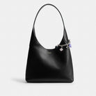 Coach Motif Chain Bag Charm Silver Multi
