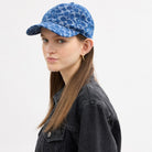 Coach Signature Denim Baseball Hat Denim
