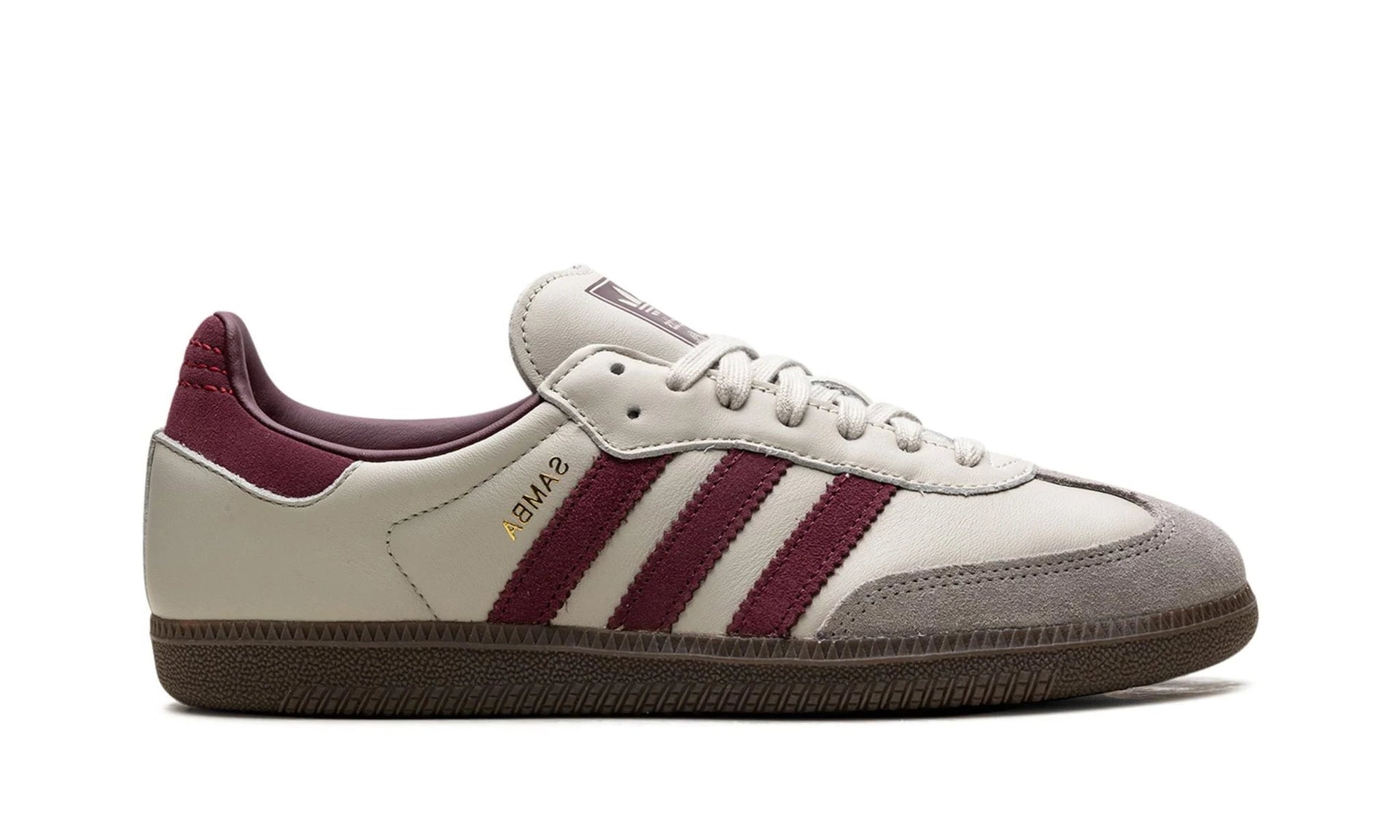 ADIDAS SAMBA OG PUTTY GREY MAROON UK