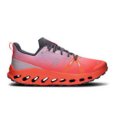 On Running Cloudsurfer Trail Waterproof Mauve Flame