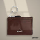 Lifestyle — Coach Mini Skinny Id Case in Silver Maple