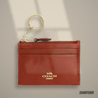 Lifestyle — Coach Mini Skinny Id Case in Gold Cinnamon