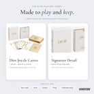 What's inside — Dior Jeu De Cartes Cards (1 Deck)