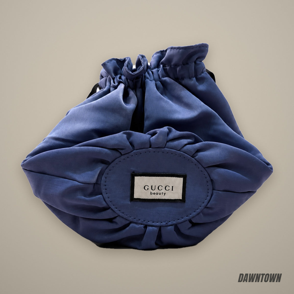 Gucci Beauty Blue Drawstring Pouch