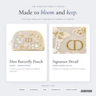 What's inside — Dior Beauty Embroidered Butterflies And Dragonflies Makeup Pouch